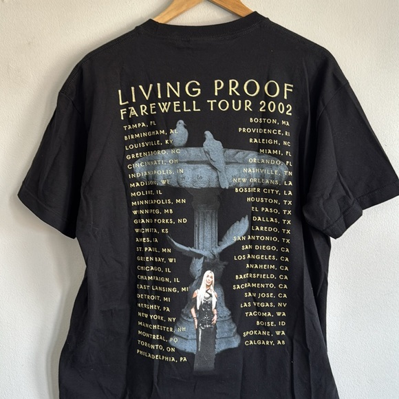 Vintage Cher Living Proof Tour T-Shirt / Large / 2002 / Alstyle - Picture 5 of 7